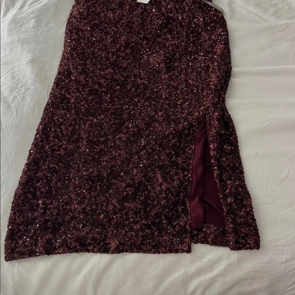 Express  Sequin Pencil Skirt - Picture 5 of 5